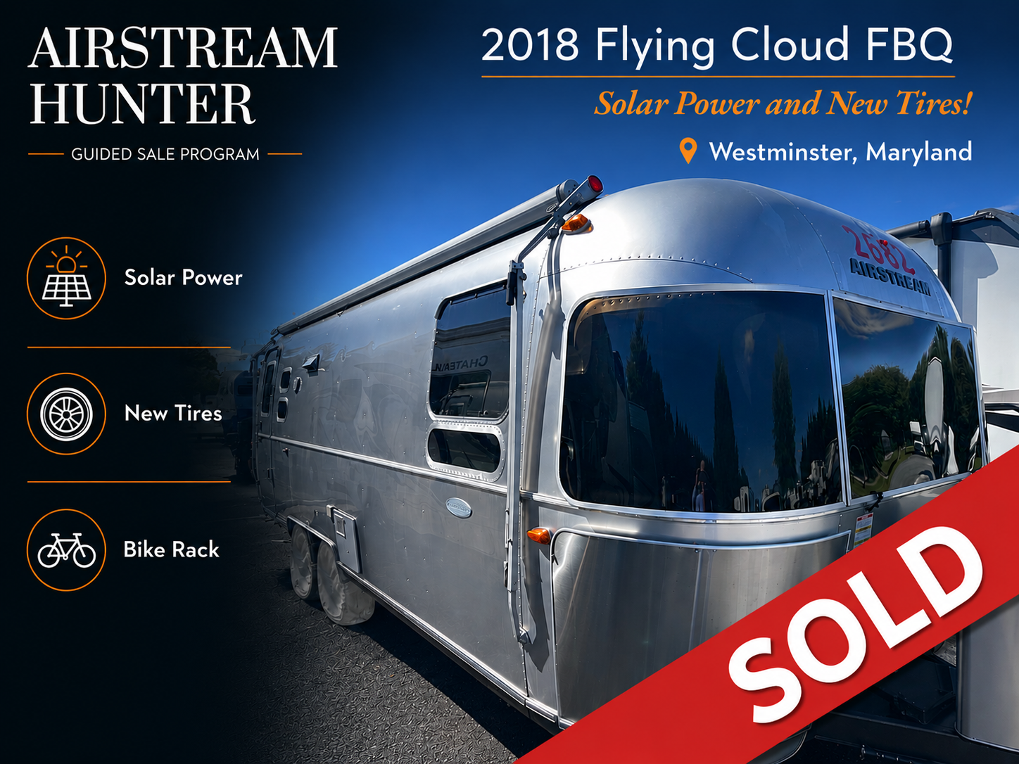 2018 Airstream Flying Cloud — $58,700
