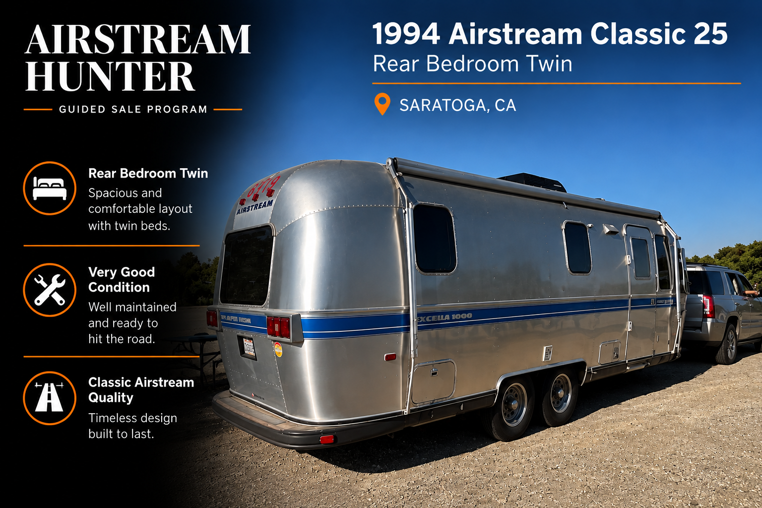 1994 Airstream Classic — $27,500