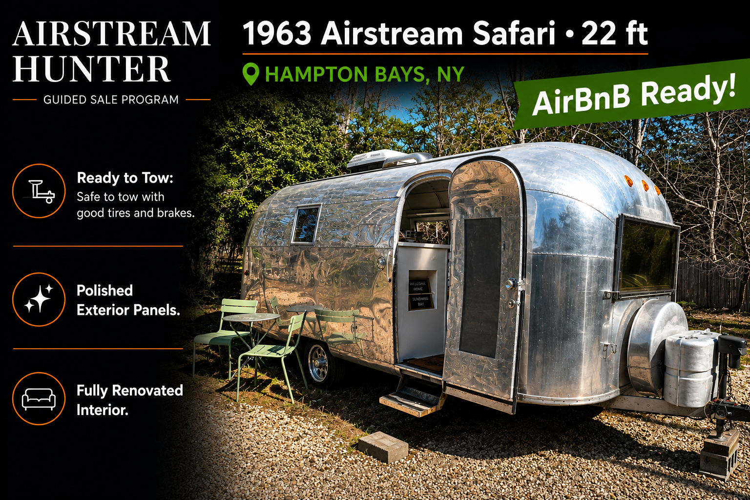 1963 Airstream Safari — $24,988