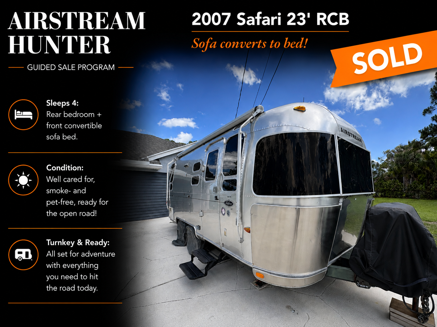 2007 Airstream Safari — $29,000