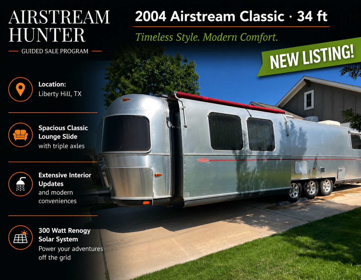 2004 Airstream Classic — $53,000
