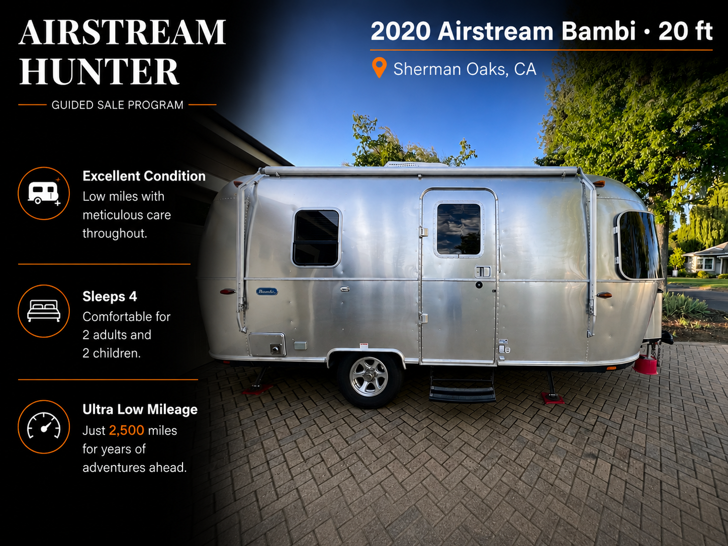 2020 Airstream Bambi — $42,500