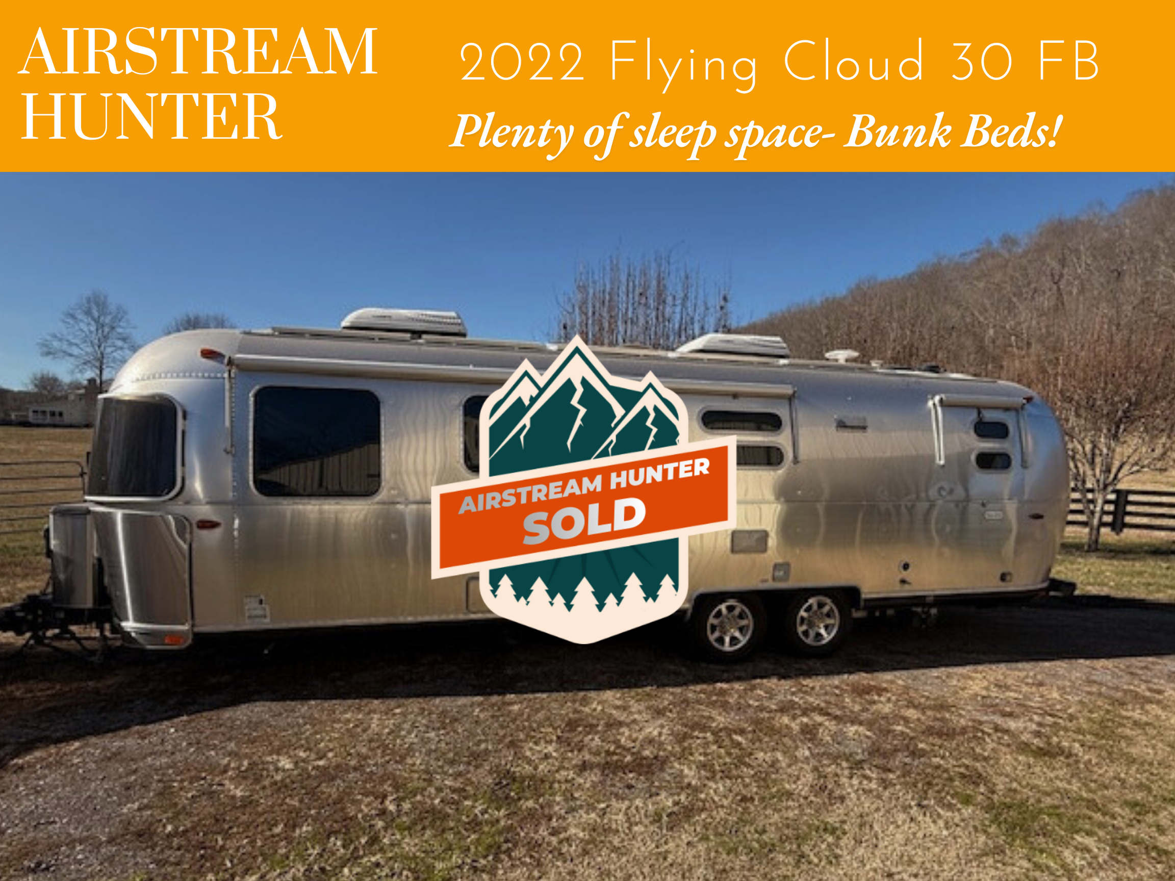 2022 Airstream Flying Cloud — $82,000