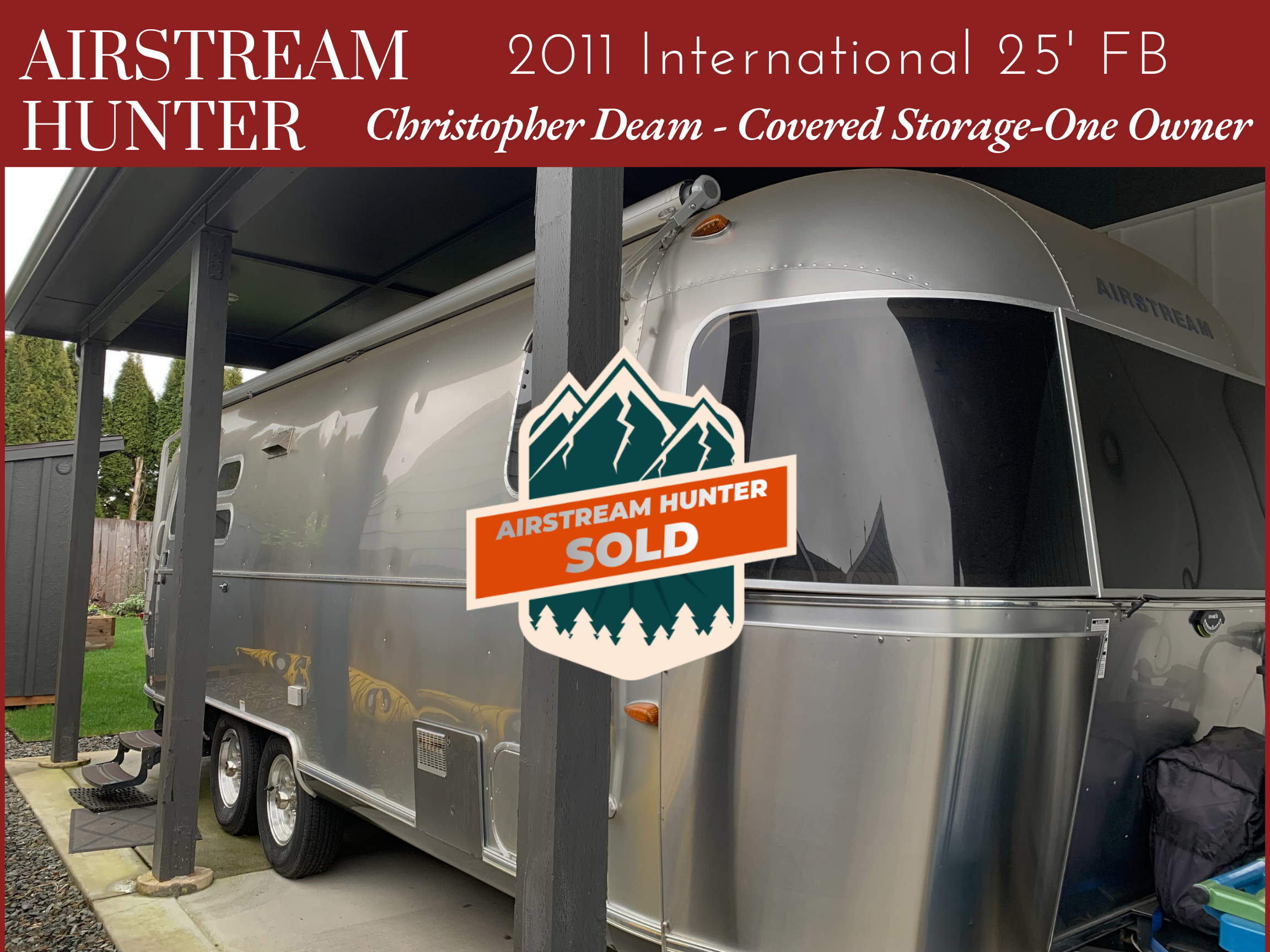 2011 Airstream International — $44,500