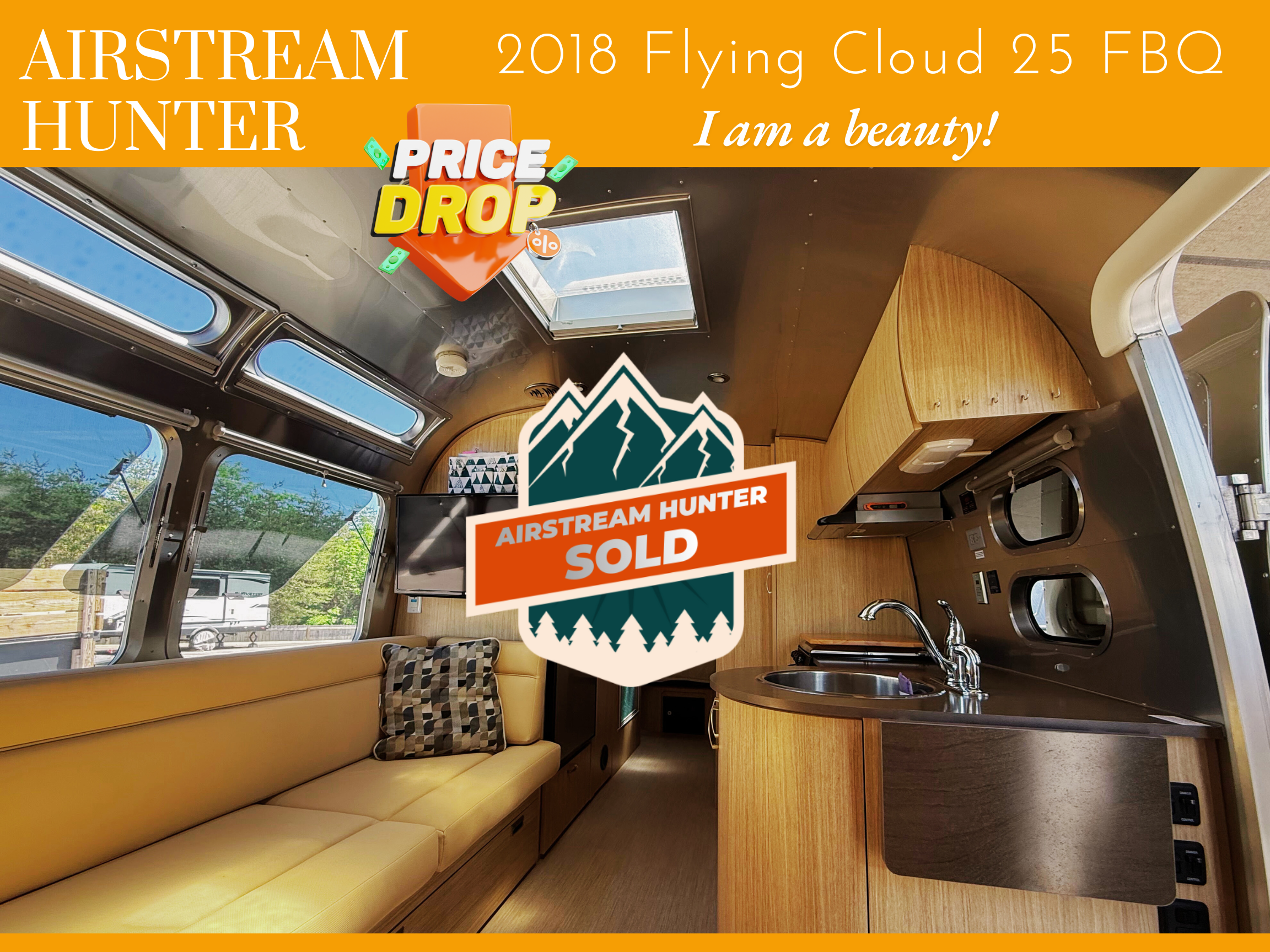 2018 Airstream Flying Cloud — $55,000
