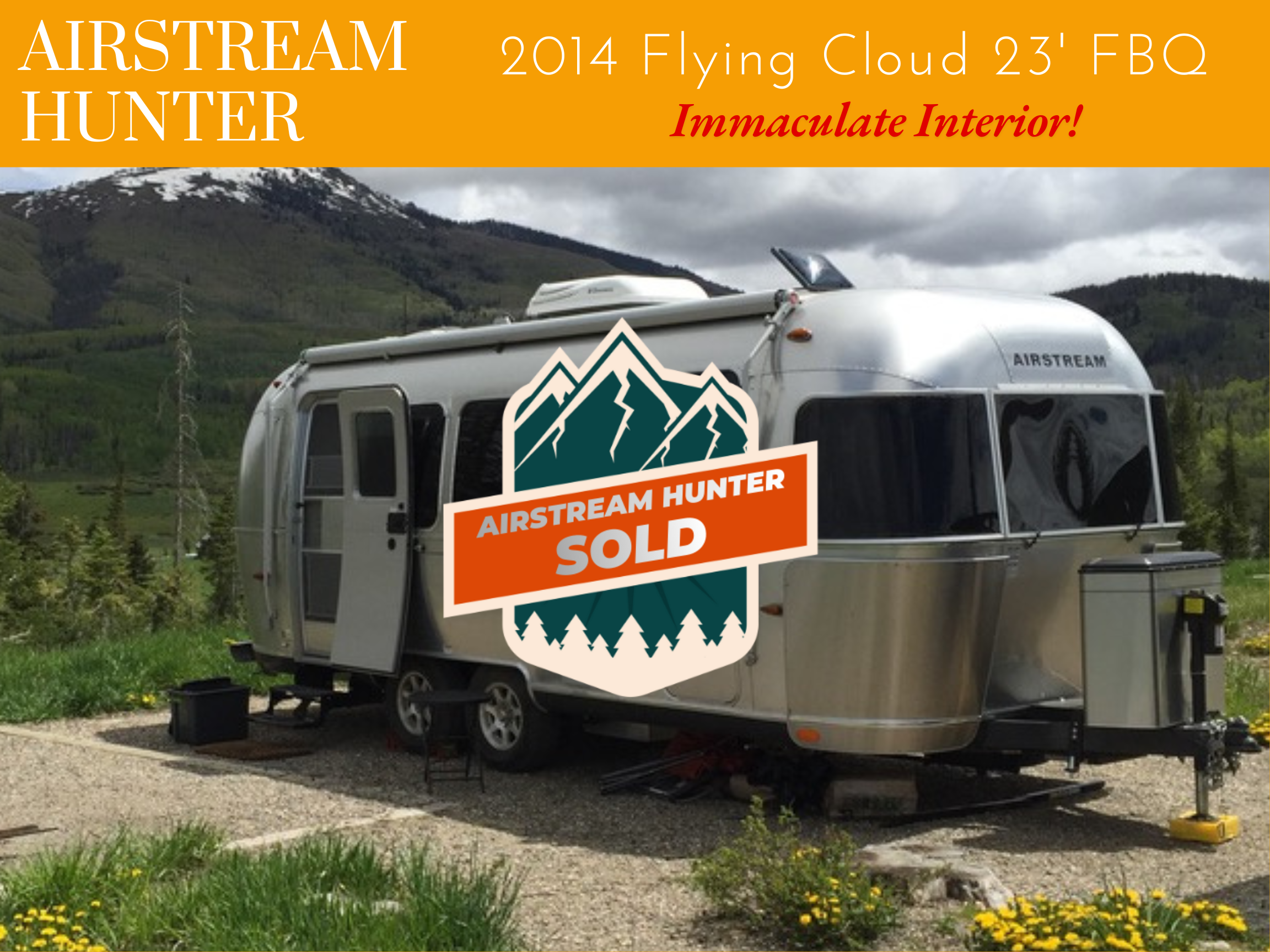 2014 Airstream Flying Cloud — $39,500