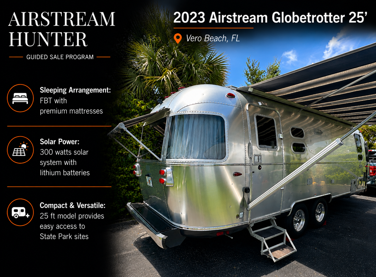 2023 Airstream Globetrotter — $83,500