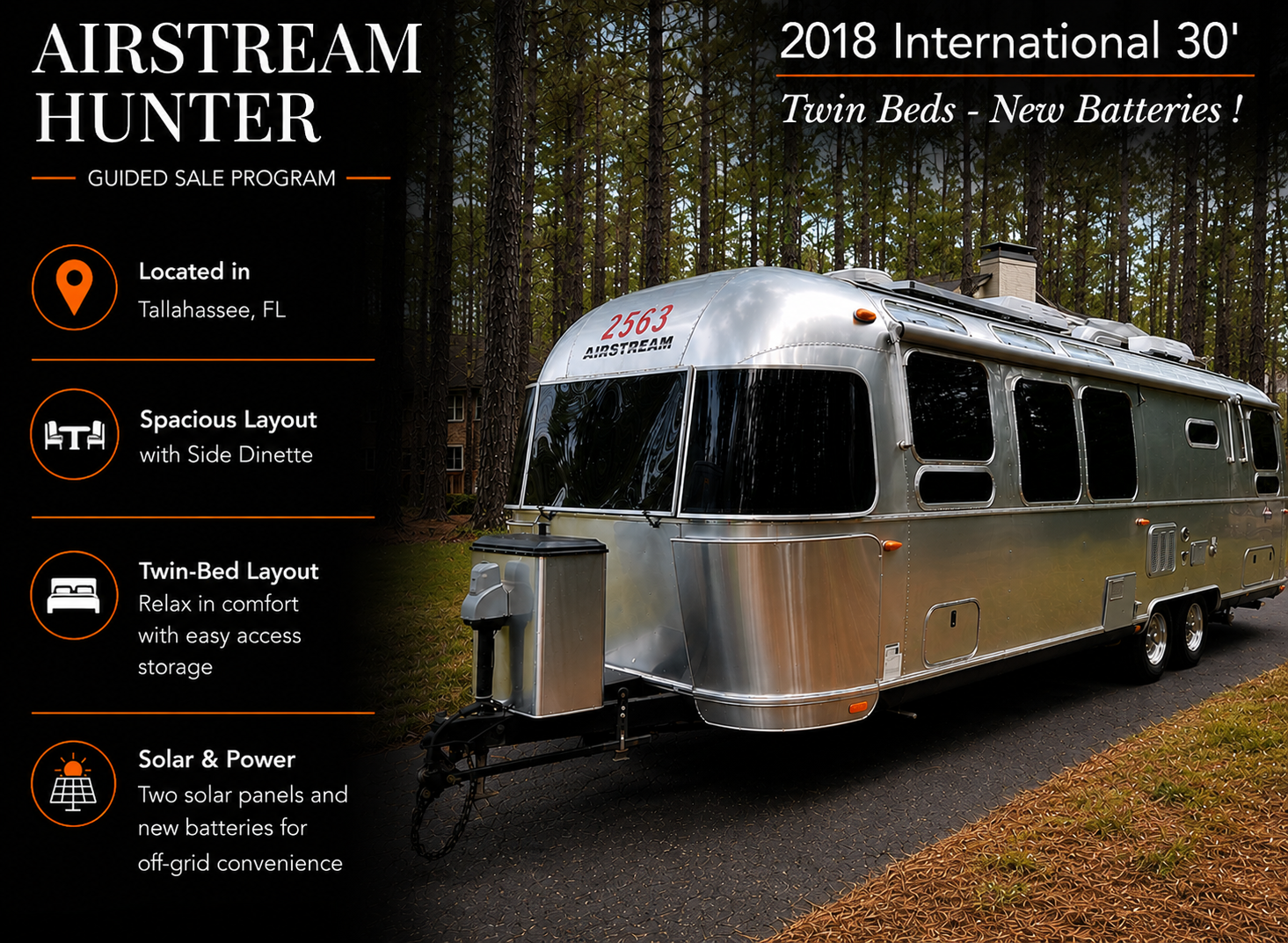 2018 Airstream International — $65,000