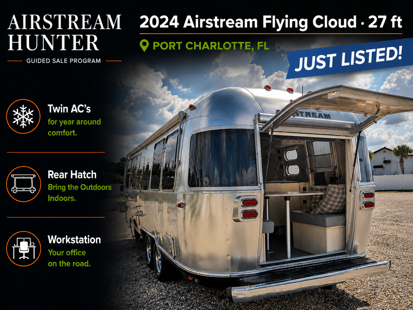 2024 Airstream Flying Cloud — $95,000