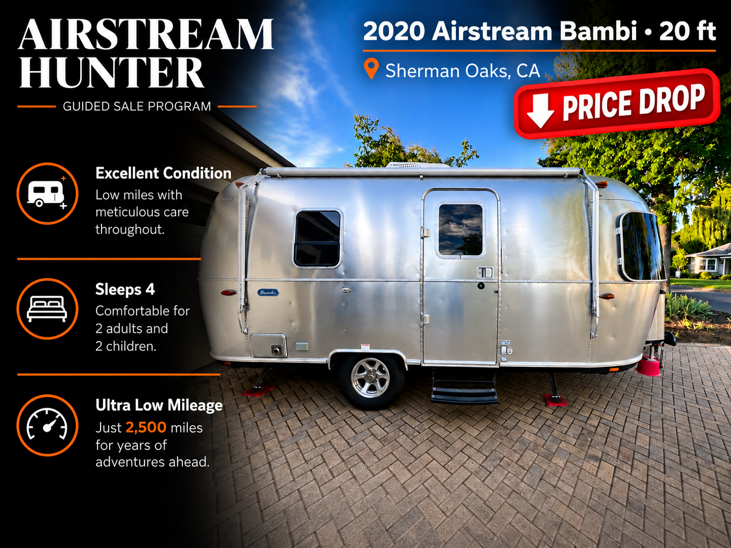 2020 Airstream Bambi — $39,500