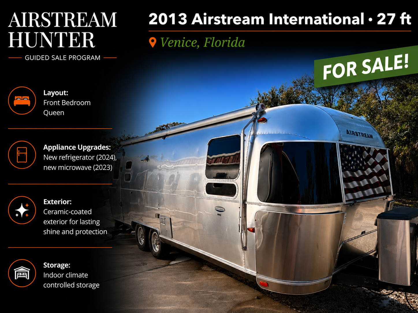 2013 Airstream International — $48,500