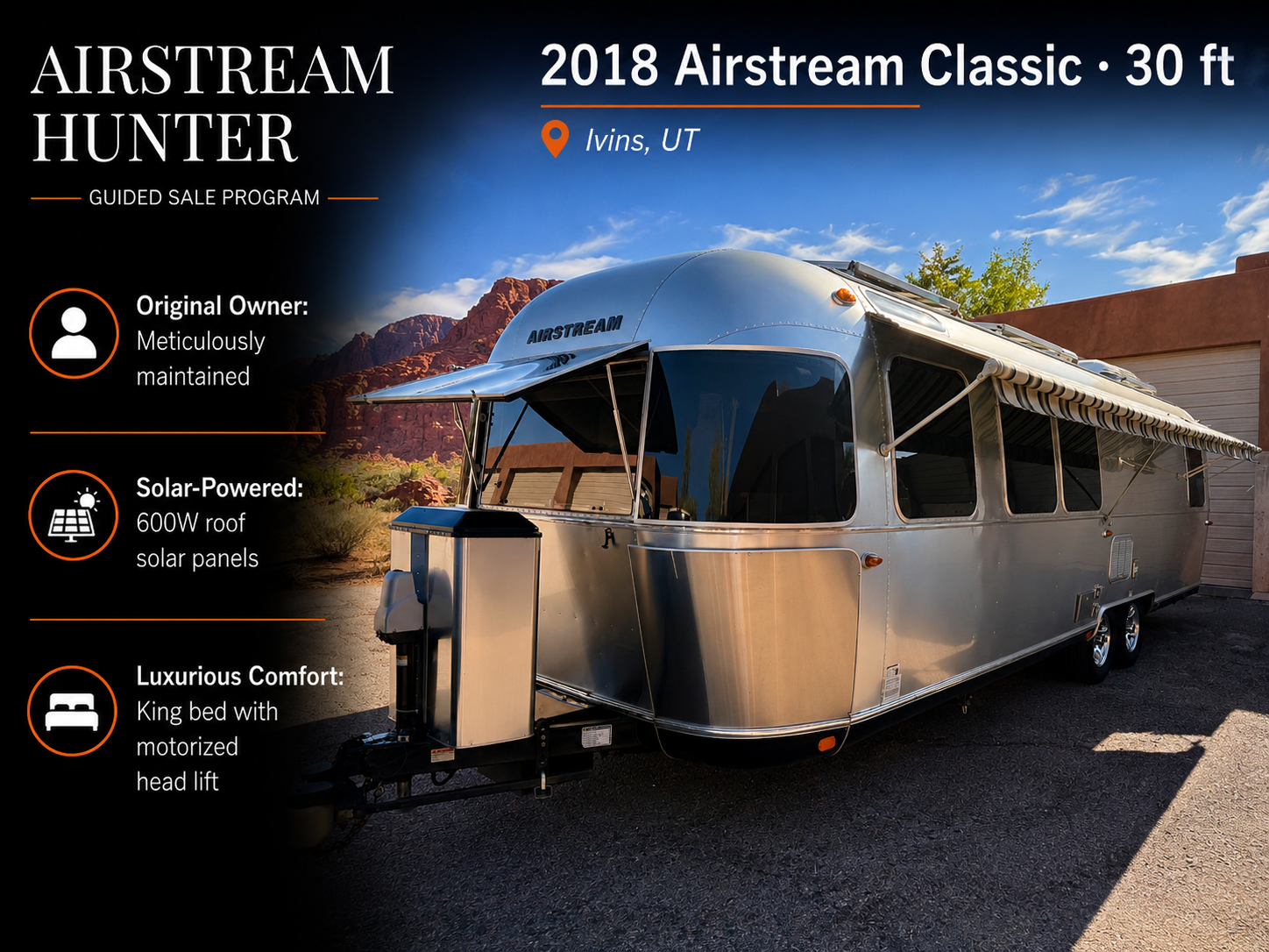 2018 Airstream Classic — $80,000