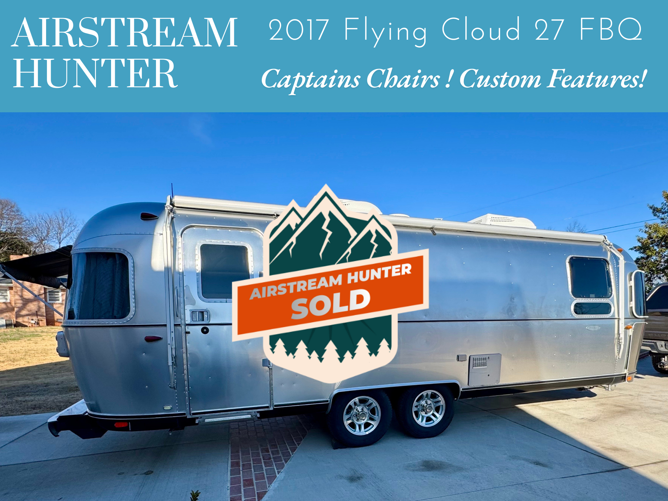 2017 Airstream Flying Cloud — $44,500