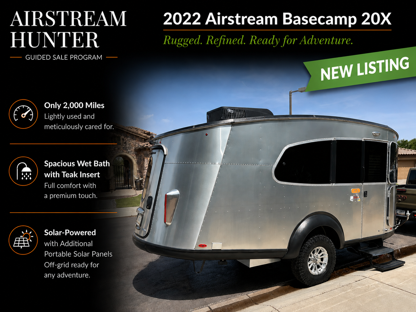 2022 Airstream BaseCamp — $41,600