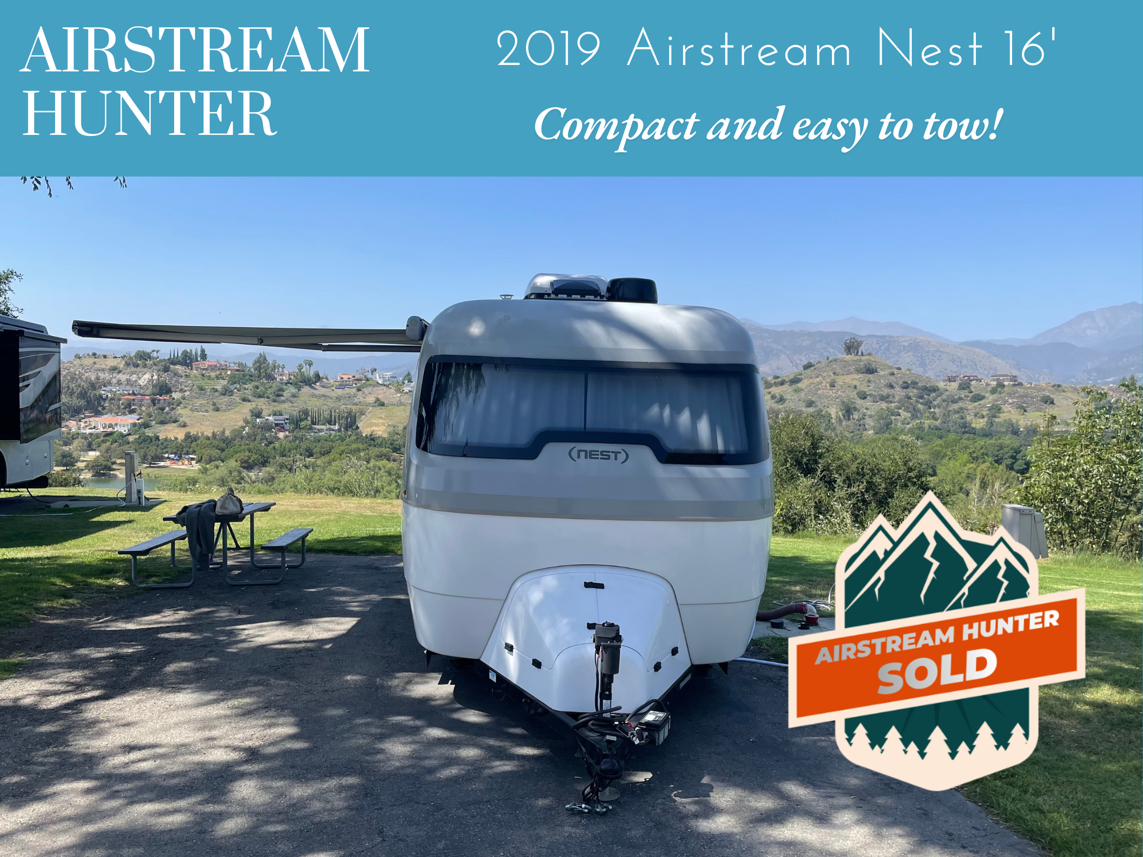 2019 Airstream Nest — $27,777